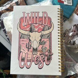 Wild West Spiral Notebook - Pink and White
or Tree notebook